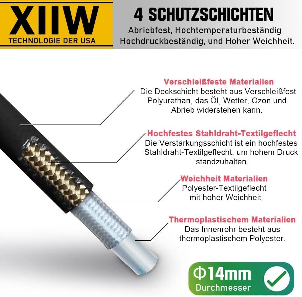 10m - 30m Rohrreinigungsschlauch Max.240bar für Kärcher K2 - K7 Hochdruckreiniger