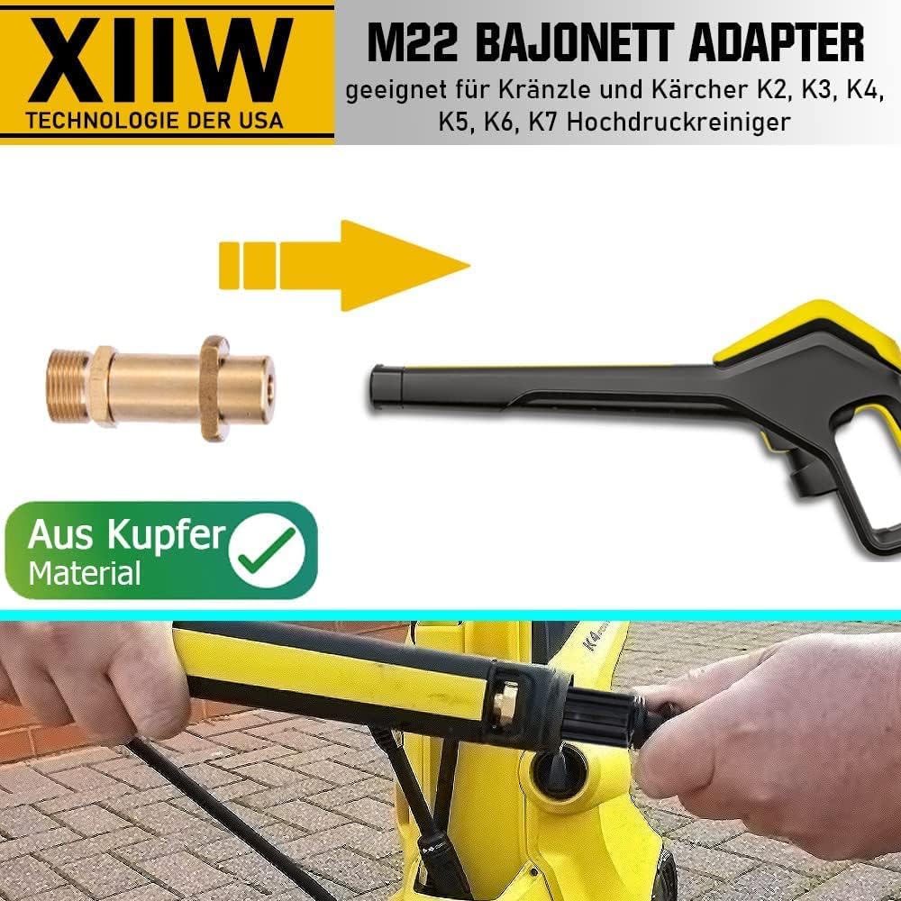 10m - 30m Rohrreinigungsschlauch Max.240bar für Kärcher K2 - K7 Hochdruckreiniger