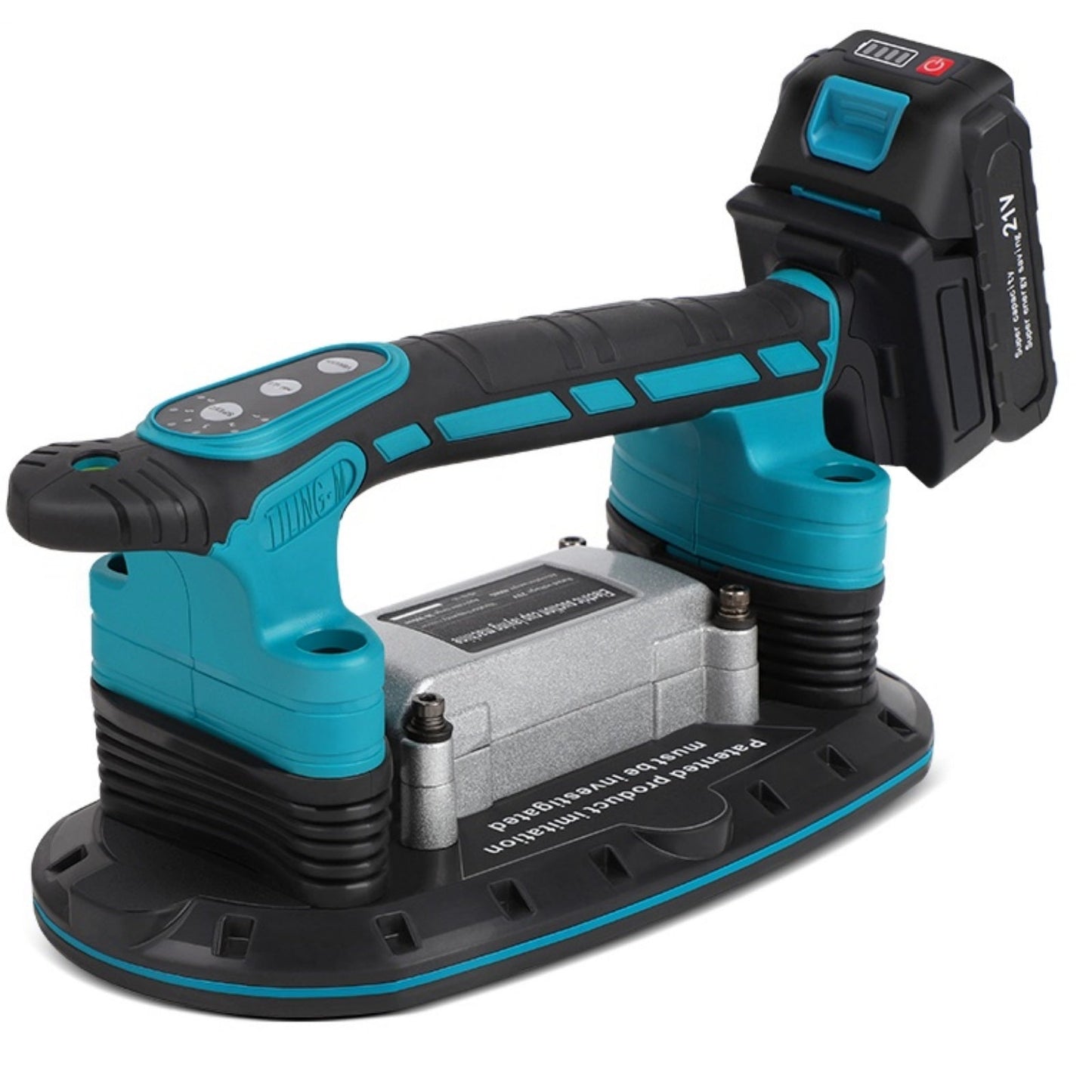 Elektrischer Fliesenrüttler 250 kg mit Akku und Saugnapf – 6 - Stufen Vibration