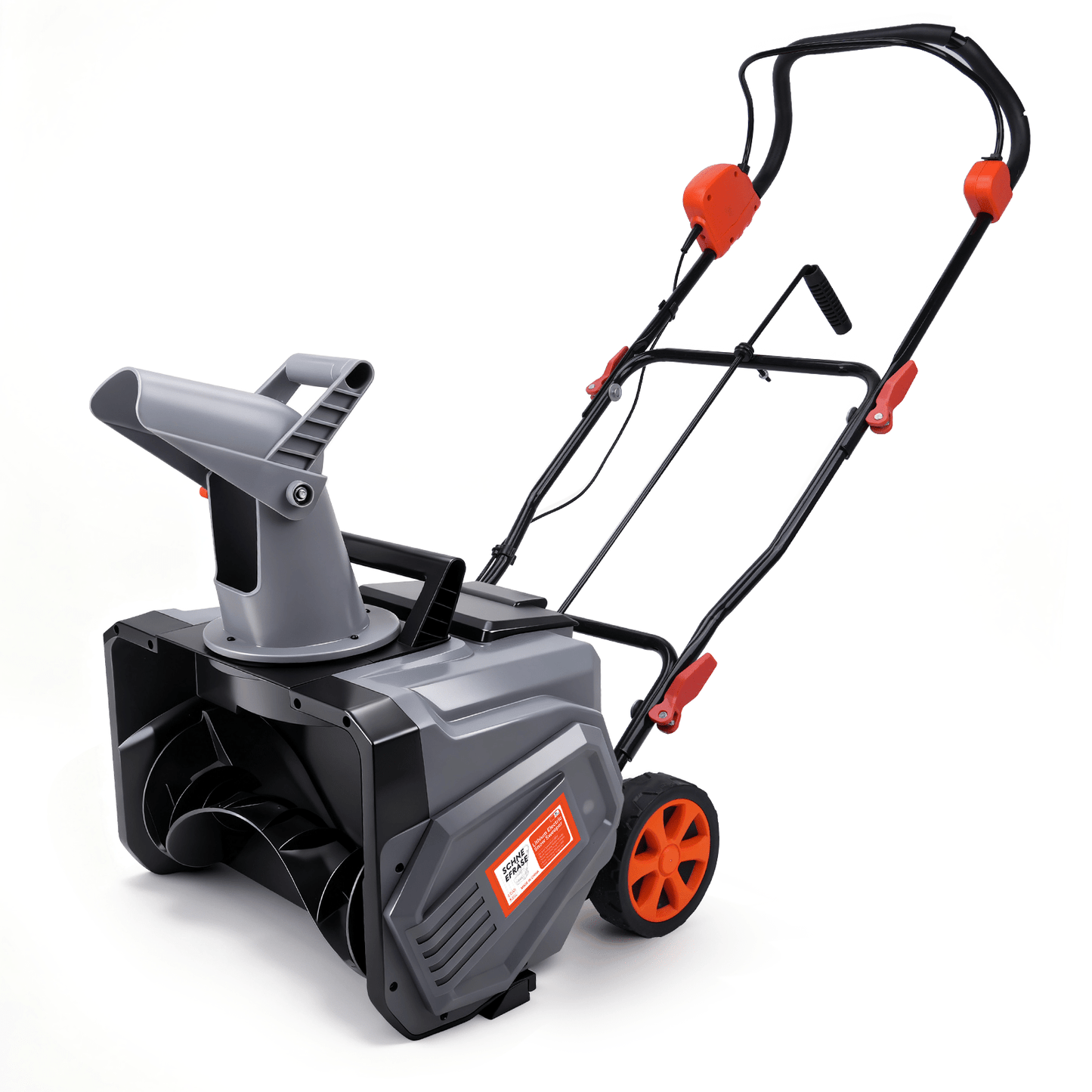 Kabelloser Elektrischer Schneefräser 1500W – 46cm Breite, 40V Akku, Leicht & Leistungsstark für Gehwege, Fahrbahnen & Gärten