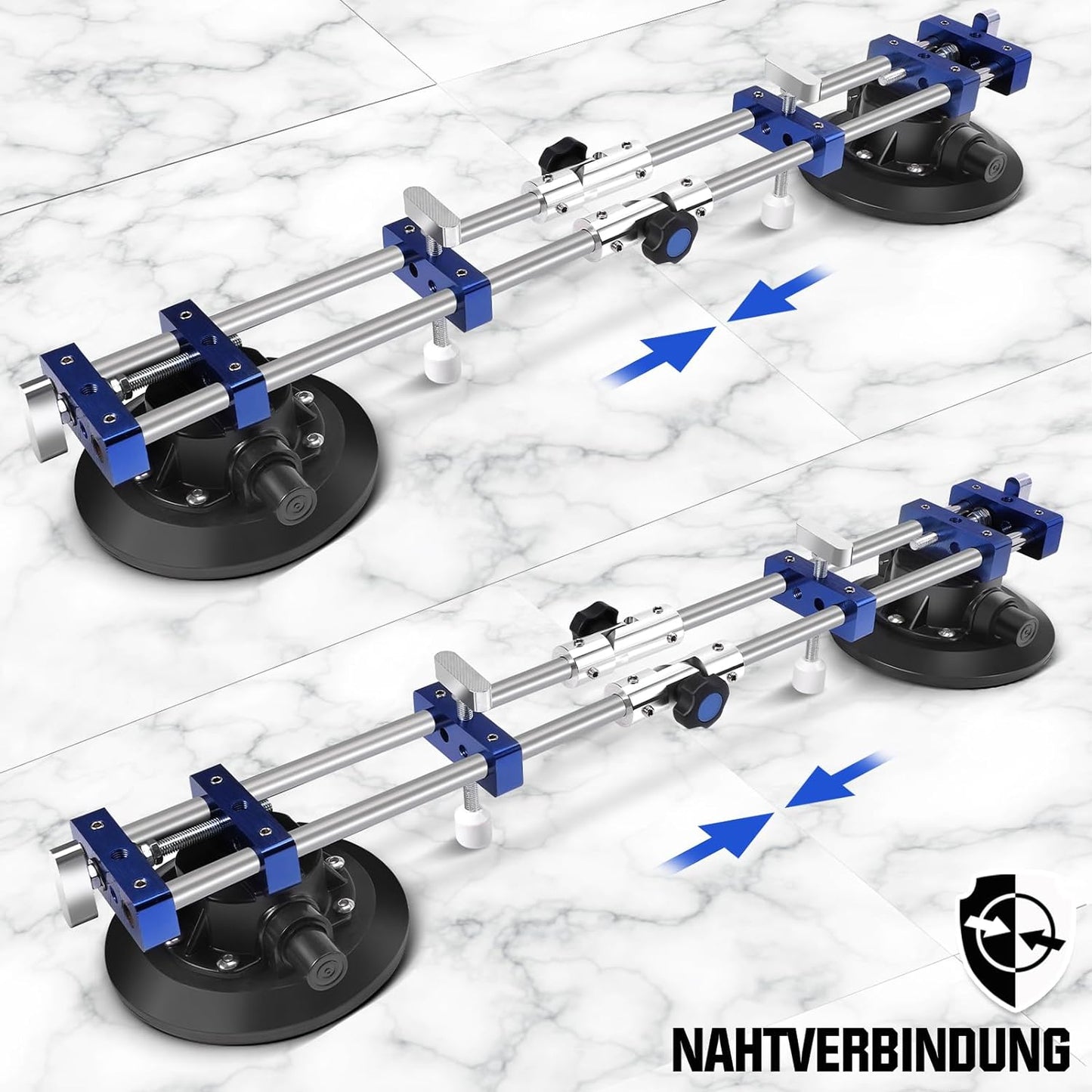 XIIW 90 - 270° Vakuumheber Glasheber 7 Zoll Max.180KG Nahtlose Nahtsetzer