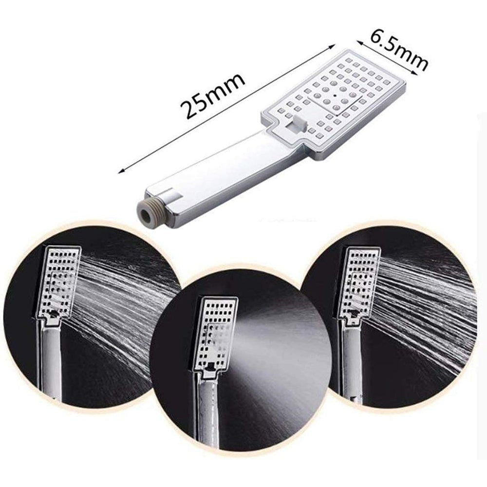 Duschpaneel Duschsystem Edelstahl Duscharmatur Duschset - Schwarz