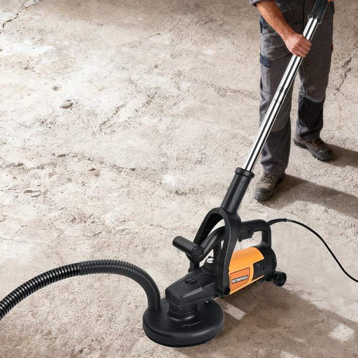 Beseitigung der Staublast: Der 3800W Betonschleifer in Aktion