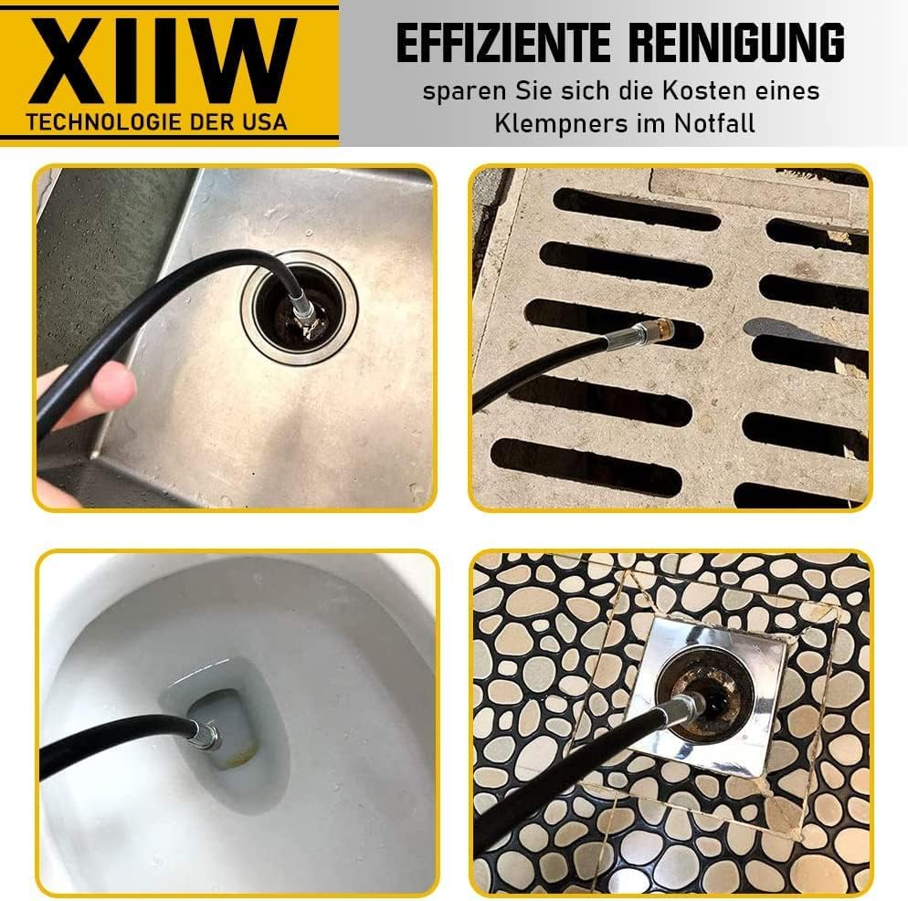 10m - 30m Rohrreinigungsschlauch Max.240bar für Kärcher K2 - K7 Hochdruckreiniger