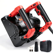 XIIW Wandfräse 1600W, Sanierungsfräse 120 mm mit Seitenfräser, 1000–4000 U/min für Putz, Farbe & Kleberreste