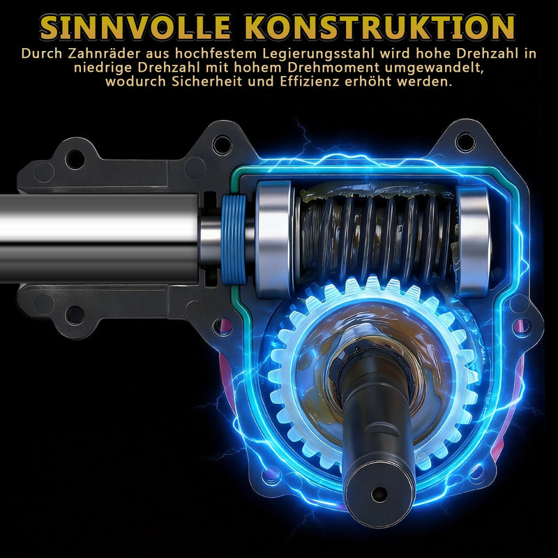 2 - in - 1 Akku Freischneider mit Bodenhacke 18 - 21V, 1380W, 23cm Arbeitsbreite, 2x 4.0Ah Akku, 7 Schneidwerkzeuge