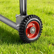 200mm Schwerlast Torrolle, 150kg Torstützrolle für Rundrohr 4–5,2 cm – Gartentor & Einfahrtstor Zubehör