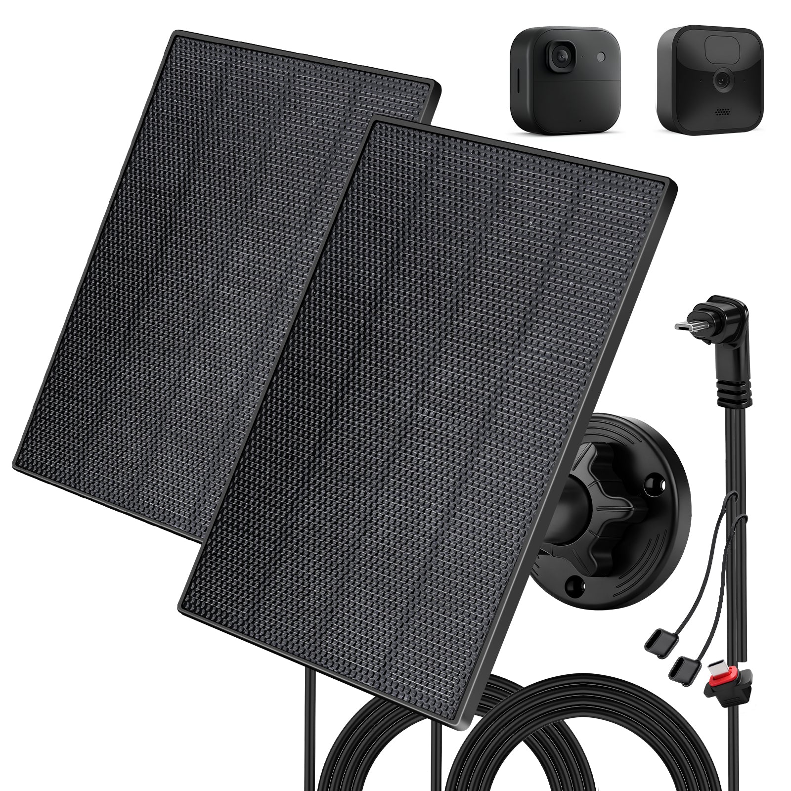 3W Solar - Ladegerät für Blink Outdoor Kameras – Zuverlässige Solarstromversorgung