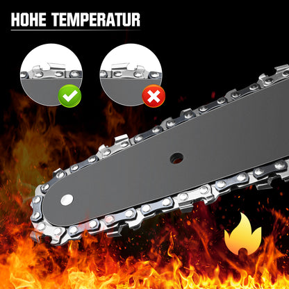 Mini Akku Kettensäge 450W mit 2 Akkus – Ideal für Baumschnitt, Garten & DIY, Leicht & Bürstenloser Motor