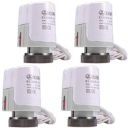 4er Set Elektrischer Stellantrieb 230V AC – Präzise Ventilsteuerung für Heizungs - und Lüftungsanlagen mit IP54 Schutz