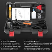 550W Profi - Schafschermaschine – Verstellbare Tierhaarschneidemaschine für Schafe & Hunde mit dickem Fell