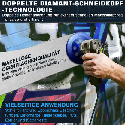 Premium Diamant-Turboschleifscheibe 100 mm mit 20 mm Bohrung für Winkelschleifer