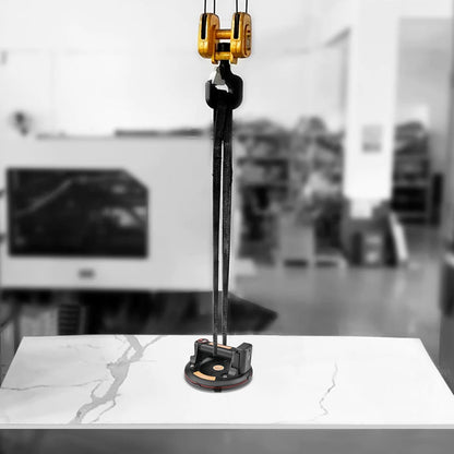 XIIW Elektrischer Saugheber für Heavy Duty | 200mm Vakuum-Saugnäpfe | MAX 300KG | 2X Akku - XIIW