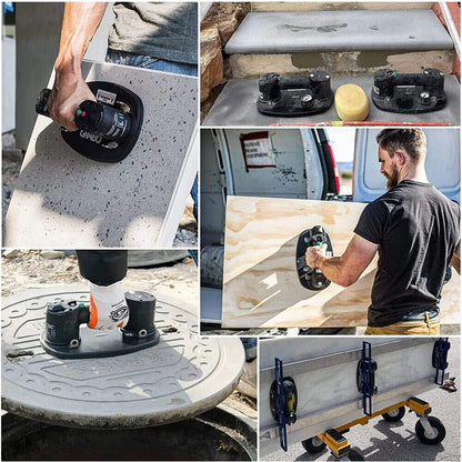 Nemo GRABO 2 Batterien Elektrischer Vakuum-Saugnapfheber Saugnapf bis 170KG - XIIW