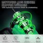 XIIW Kabelloser Betonrüttler 850W Kupfermotor | Ø35 mm Rüttelstab | 200Hz für dichten stabilen Beton