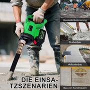 XIIW Kabelloser Betonrüttler 850W Kupfermotor | Ø35 mm Rüttelstab | 200Hz für dichten stabilen Beton