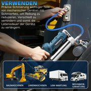 Akku - Fettpresse 18 - 21V Hochdruck 12000 PSI mit LED, 2 - in - 1 Handgriff und vielseitigen Düsen für Maschinenwartung