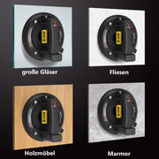Akku Vakuumheber 300 kg für Glas, Fliesen & Metallplatten – Kabellos mit Drucksensor & 12V Akku – Mobil für Baustelle und schwere Lasten