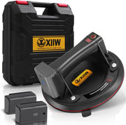 Akku Vakuumheber 300 kg für Glas, Fliesen & Metallplatten – Kabellos mit Drucksensor & 12V Akku – Mobil für Baustelle und schwere Lasten