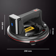 Akku Vakuumheber 300 kg – Kabellos mit Drucksensor & 12,6V Akku – Für Glas, Fliesen & Metallplatten – Tragbar & Mobil für Baustellen