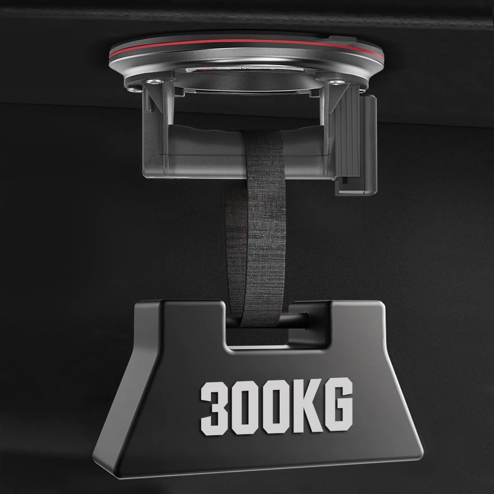 Akku Vakuumheber 300 kg – Kabellos mit Drucksensor & 2x Akku – Für Glas, Fliesen & Metallplatten – Mobil für Baustellen und schwere Lasten