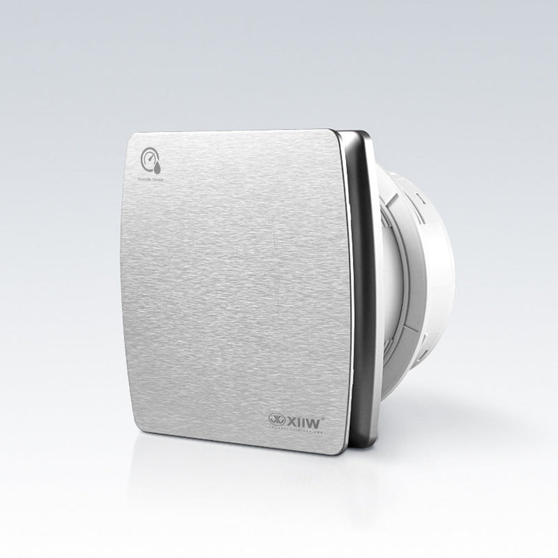 Badlüfter mit Feuchtigkeitssensor & Nachlauffunktion – Leise, 100mm, Rückstauklappe, für Bad & Küche