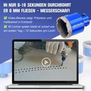 Diamant Bohrkrone M14 – Fliesenbohrer für Beton, Granit & Feinsteinzeug