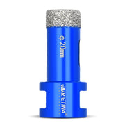 Diamant Trockenbohrer M14 – 16–150 mm für Fliesen, Granit & Feinsteinzeug – 23 Größen