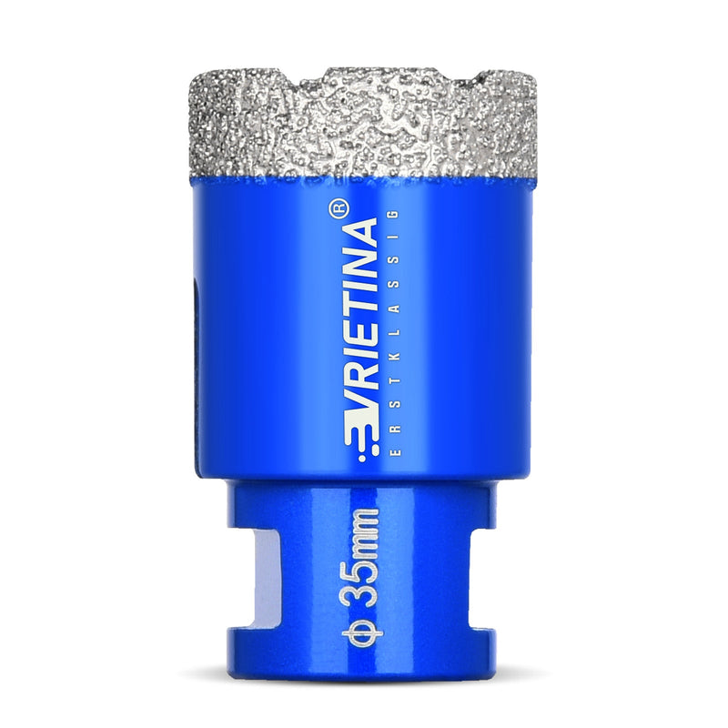 Diamant Trockenbohrer M14 – 16–150 mm für Fliesen, Granit & Feinsteinzeug – 23 Größen