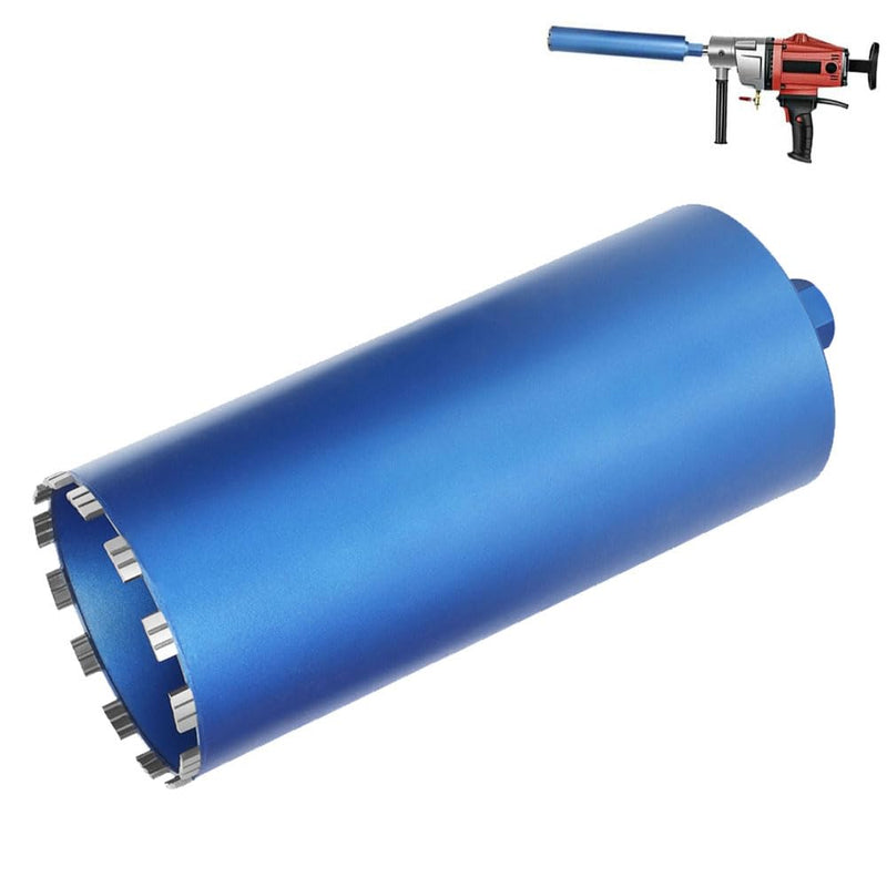 Diamantbohrkrone mit 10mm Turbosegment | 1 ¼ UNC Aufnahme | Nutzlänge 415 mm | Ø 52 mm - Ø 200 mm |