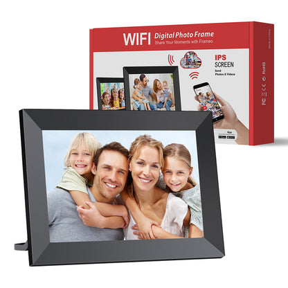 Digitaler Bilderrahmen 10,1 Zoll mit WLAN, HD Touchscreen & 32GB Speicher