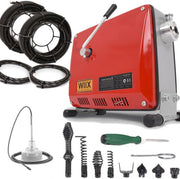 Drain Clean Rohrreinigungsgerät 39.5m Spirale | 500W 450PRMM | für Ø30 - 100mm Rohrleitungen | 8 Köpfe |