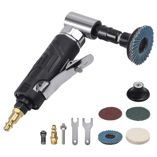 Druckluft Schleifer 25000 U/min – Luftschleifer für Metall & Holz – 1/4" Anschluss, 3–6 mm Spannfutter
