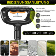 Elektrischer Bollerwagen mit Antriebshilfe, faltbar, 50W bürstenloser Motor, kompatibel mit Makita 14,4V Akku