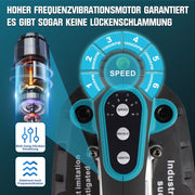 Elektrischer Fliesenrüttler 250 kg mit Akku und Saugnapf – 6 - Stufen Vibration