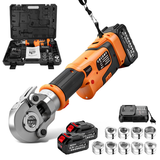 Elektrohydraulische Presszange mit Akku & automatischer Druckkontrolle, TH/V - Profile