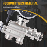 Festwertregelset Fußbodenheizung mit Mischventil, Umwälzpumpe & Thermostat