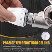 Festwertregelset Fußbodenheizung mit Mischventil, Umwälzpumpe & Thermostat