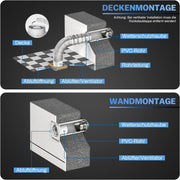 Flüsterleiser Badlüfter Ventilator 100mm – Ihr Spezialist für frische Luft im Bad