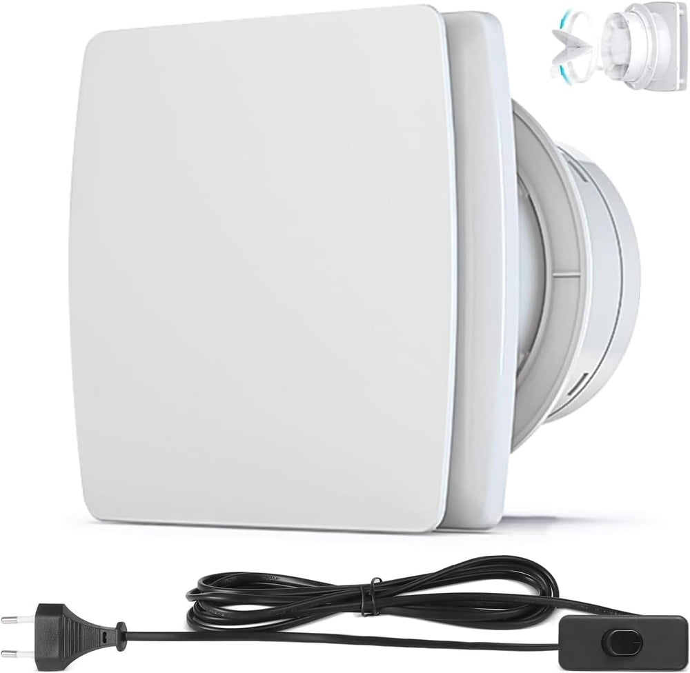 Ventilateur de salle de bain ultra-silencieux 100 mm – votre spécialiste pour un air frais dans la salle de bain
