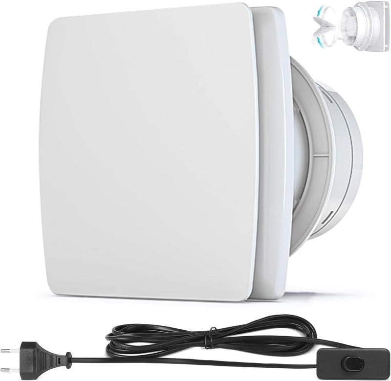 Flüsterleiser Badlüfter Ventilator 100mm – Ihr Spezialist für frische Luft im Bad