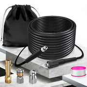 High Pressure Drain Cleaning Hose Kit for Kärcher K2 - K7 Pressure Washers with Brass Nozzles