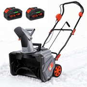 Kabelloser 1500W Akku Schneefräser 46cm Breite, 6m Wurfweite, IPX4