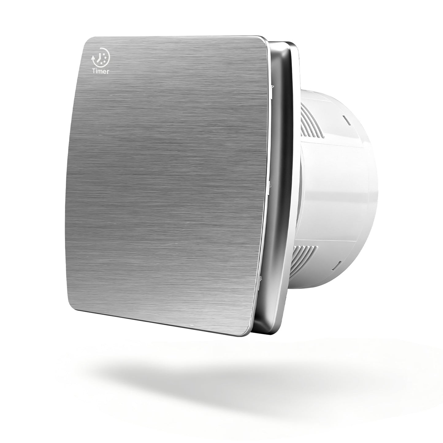 Leiser Abluftventilator 150mm, 240 m³/h mit Feuchtigkeitssensor & IPX4 Schutz, Nachlauffunktion und Rückstauklappe für Bad & Küche