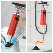 Max.10 Bar Hochdruck Rohrreinigungspumpe Abflussreiniger mit 3 Aufsätze