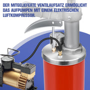 Max.10 Bar Hochdruck Rohrreinigungspumpe Abflussreiniger mit 3 Aufsätze