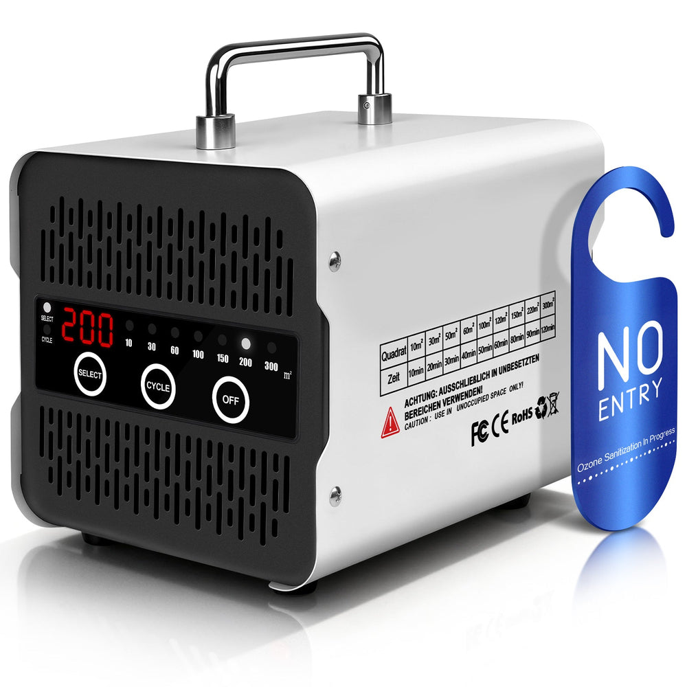 Ozonapparaat 65.000 mg/h voor auto, hotel & bedrijf – ozongenerator voor geurbestrijding