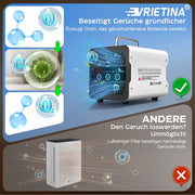 Ozongerät 65.000 mg/h für Auto, Hotel & Gewerbe – Ozon Generator zur Geruchsentfernung