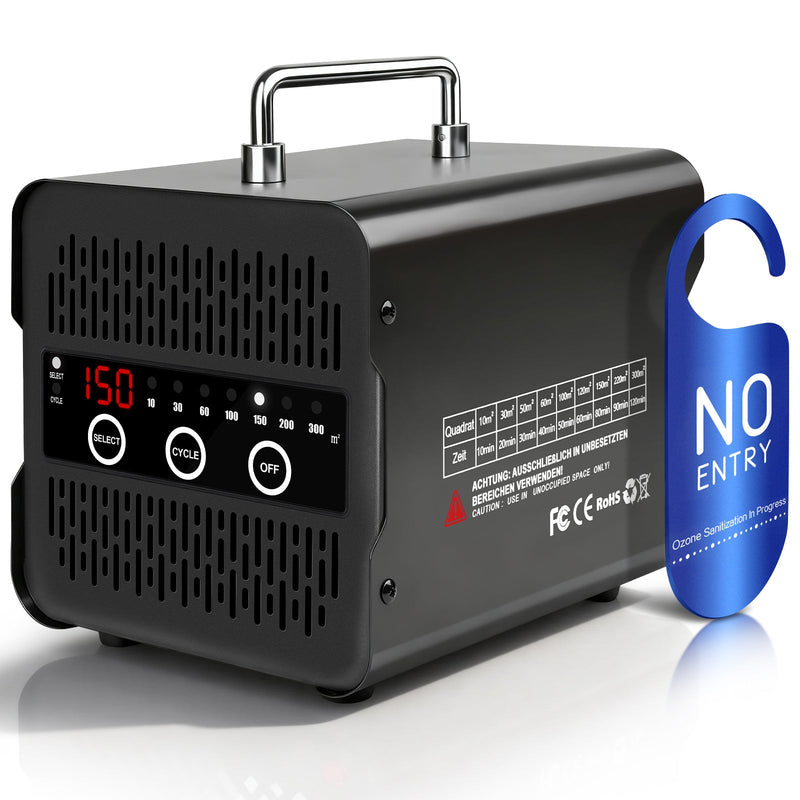Ozongerät 65.000 mg/h – Professioneller Ozon Generator zur Geruchsbeseitigung bis 300 m²