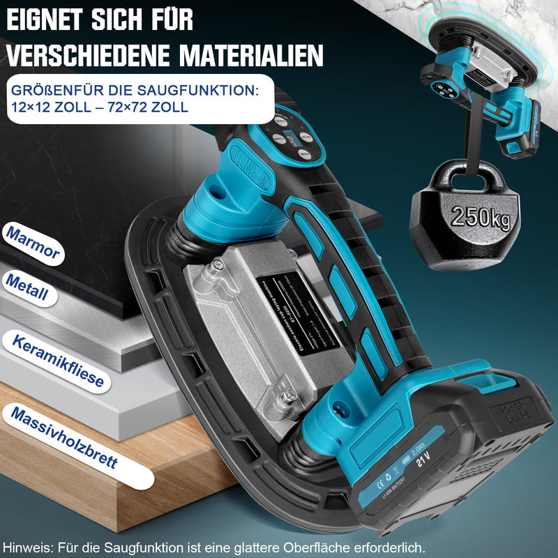 Professioneller Elektrischer Fliesenvibrator – 250 kg Schwerlast, Einstellbare Vibrationsstufen, Anti - Shock - Batterien